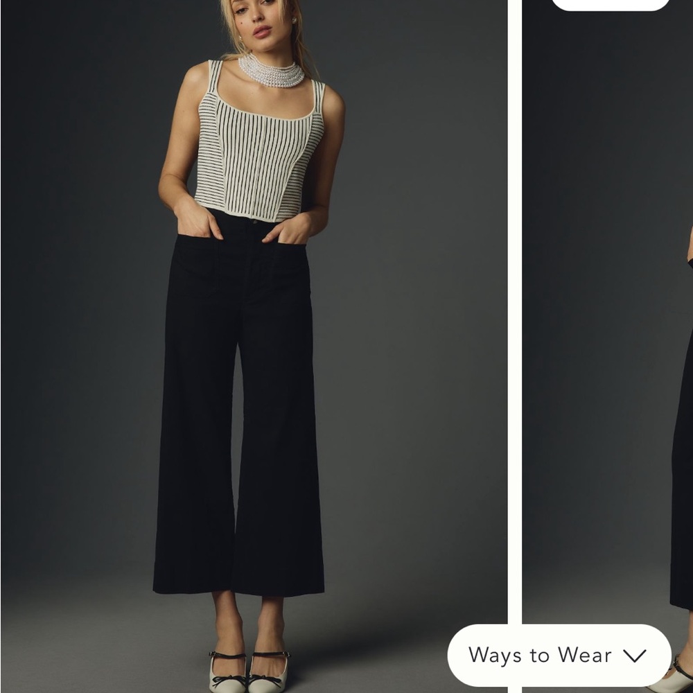 Anthropologie Collette pant by Maeve